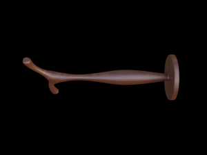 WOODEN HANGER 3D 打印模型