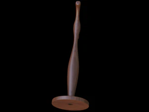 WOODEN HANGER 3D Print Model
