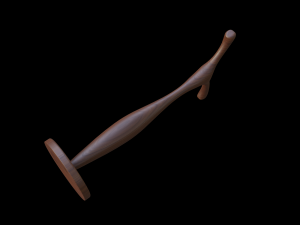 WOODEN HANGER 3D 打印模型