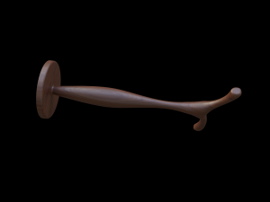 WOODEN HANGER 3D 打印模型