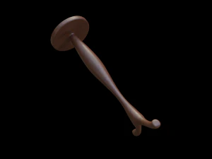 WOODEN HANGER 3D Print Model