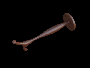WOODEN HANGER 3D 打印模型