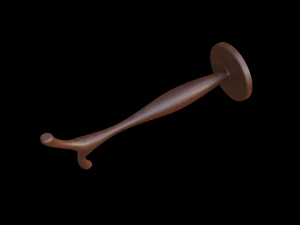 WOODEN HANGER 3D Print Model