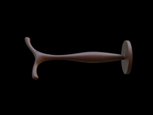 WOODEN HANGER 3D Print Model