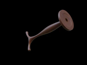 WOODEN HANGER 3D Print Model