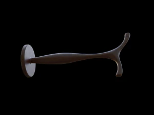 WOODEN HANGER 3D Print Model