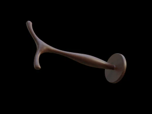 WOODEN HANGER 3D Print Model