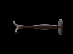 WOODEN HANGER 3D Print Model