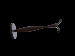 WOODEN HANGER 3D Print Model