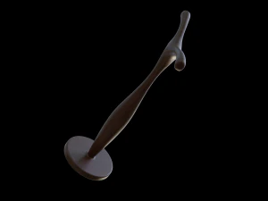 WOODEN HANGER 3D Print Model
