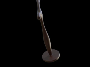 WOODEN HANGER 3D Print Model