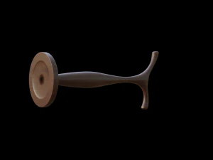 WOODEN HANGER 3D Print Model
