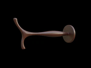 WOODEN HANGER 3D Print Model