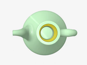 Simple teapod design 3D Model