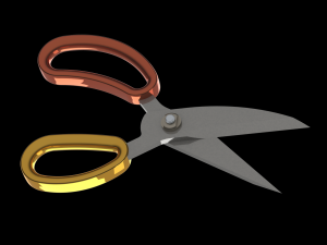 Scissors Only 3D Print Model