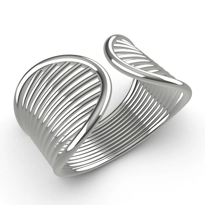 Simple Rhino Model Bracelet 3D Print Model .c4d .max .obj .3ds .fbx .stl .blend