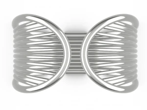 Simple Rhino Model Bracelet 3D Print Model