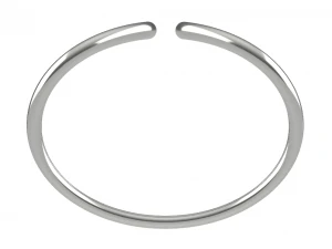 Simple Rhino Model Bracelet 3D Print Model