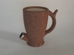 SMOKE MUG DESIGN 01 3D Print Model