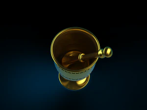 BRASS MORTAR 3D Print Model
