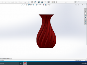 flower poat 3Dプリントモデル