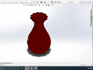 flower poat 3Dプリントモデル