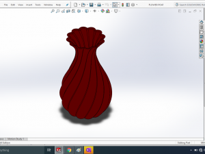 flower poat 3Dプリントモデル