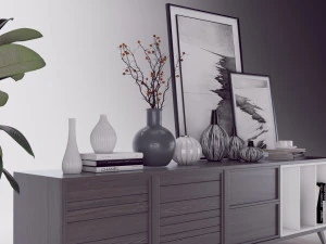 suporte de tv Modelo 3D