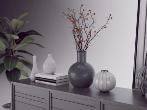 suporte de tv Modelo 3D