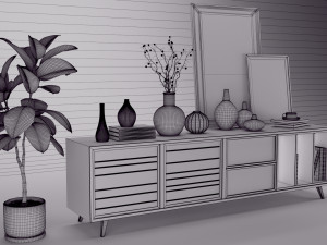 stand tv 3D Model