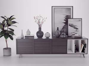 stand tv 3D Model