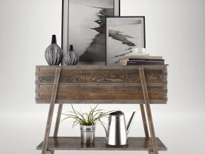 набор декора 3D Модель