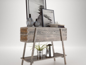 decor set 3D Модель