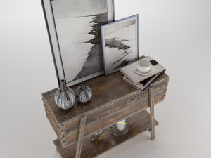 decor set 3D Модель