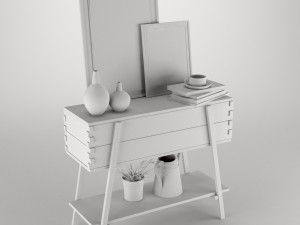 decor set 3D Модель