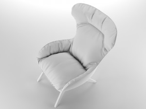 arm chair Modèle 3D