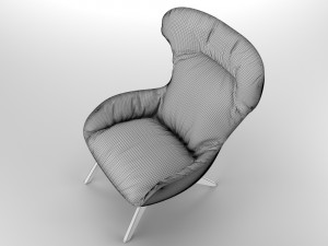 arm chair Modèle 3D