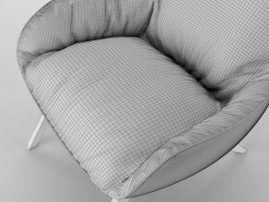 arm chair Modèle 3D
