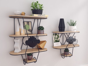 decoration set Model 3D