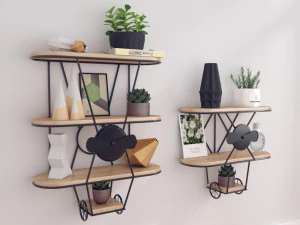 conjunto de decora&ccedil;&atilde;o Modelo 3D