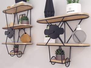 decoration set Model 3D
