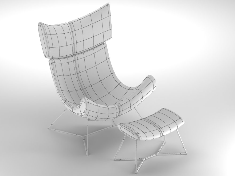 ARM CHAIR 3D Model in Chair 3DExport