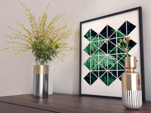 tv stand Model 3D