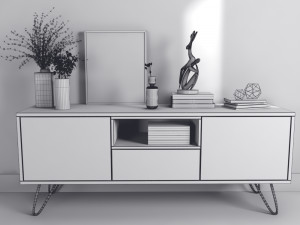 tv stand Model 3D