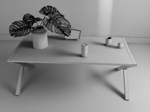 Coffee table 3Dモデル