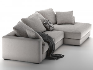 sofa natuzzi armonia Modello 3D