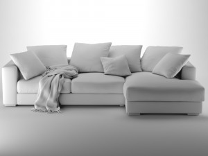 sofa natuzzi armonia Modello 3D