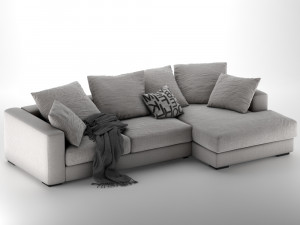 sofa natuzzi armonia Modello 3D
