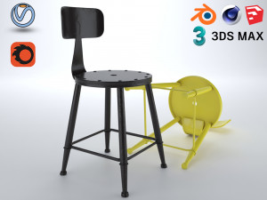 loft chair 3D 모델