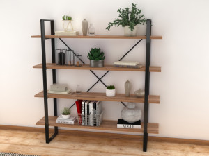 iron shelf Modelo 3D